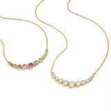 Ivy Gold Gemstone Necklace - ILLUSIVE JEWELS