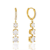 Ivy Gold Huggie Earrings - ILLUSIVE JEWELS