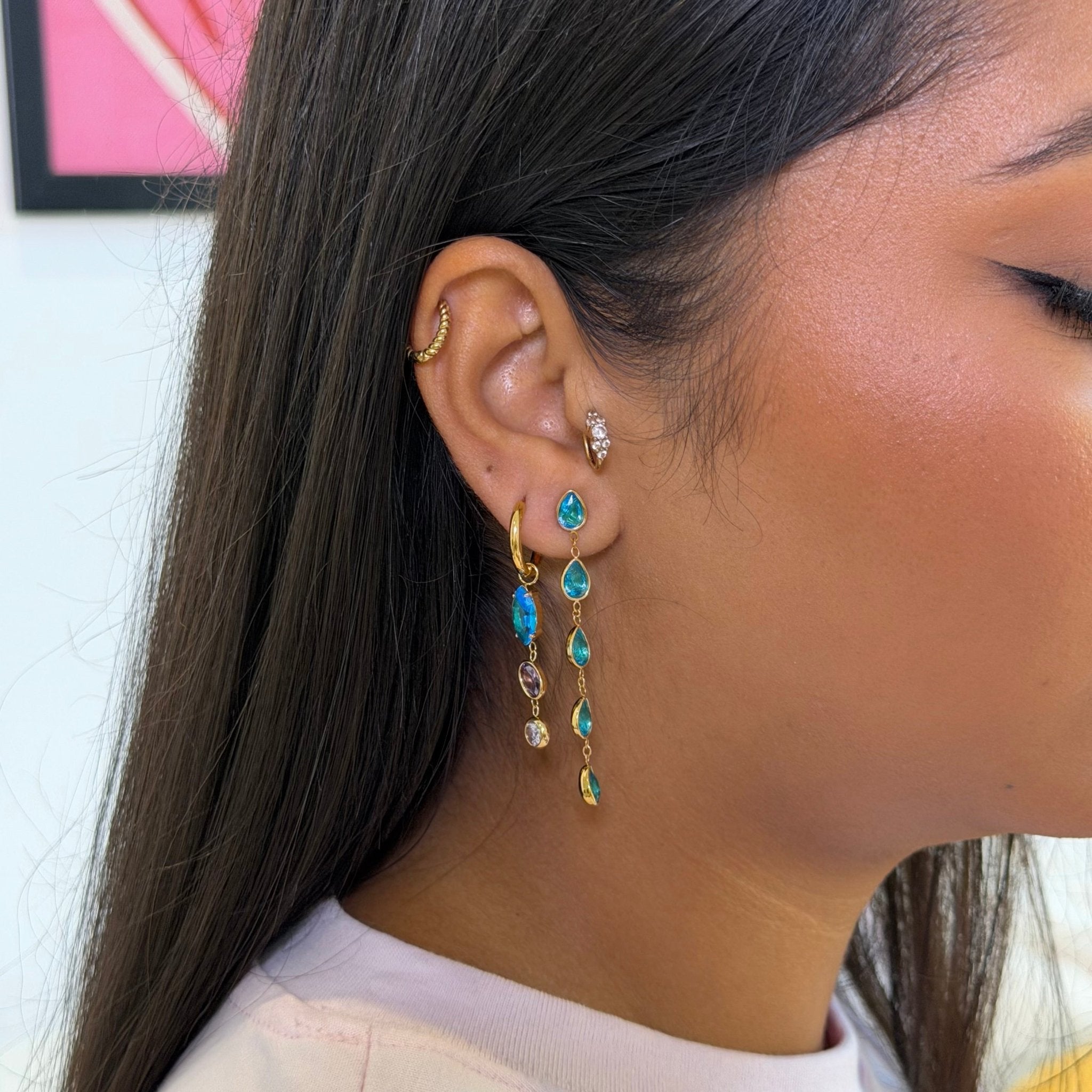Lara Hoop Earrings - ILLUSIVE JEWELS