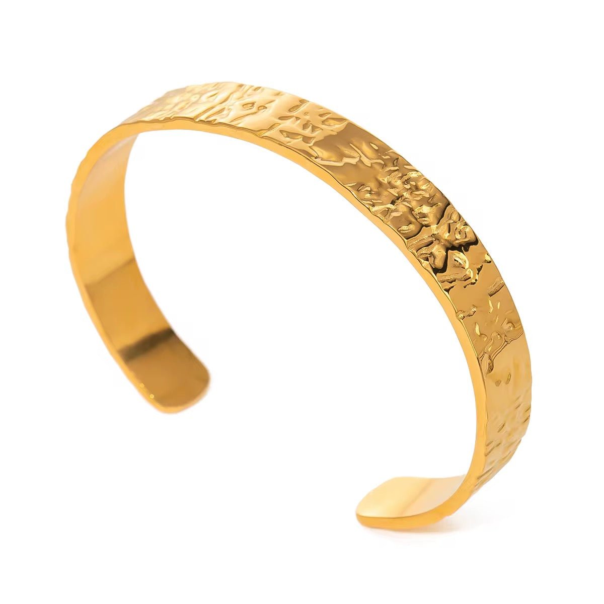 Lottie Gold Bangle - ILLUSIVE JEWELS