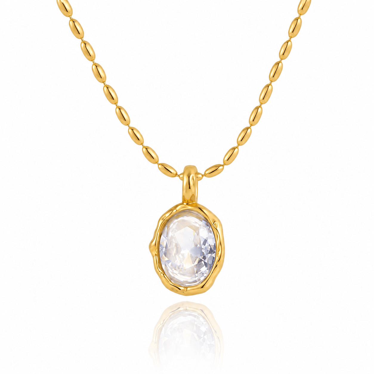 Lottie Gold Necklace - ILLUSIVE JEWELS