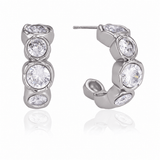 Lottie Silver Earrings - ILLUSIVE JEWELS