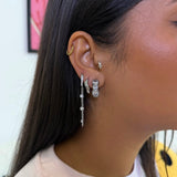 Lottie Silver Earrings - ILLUSIVE JEWELS