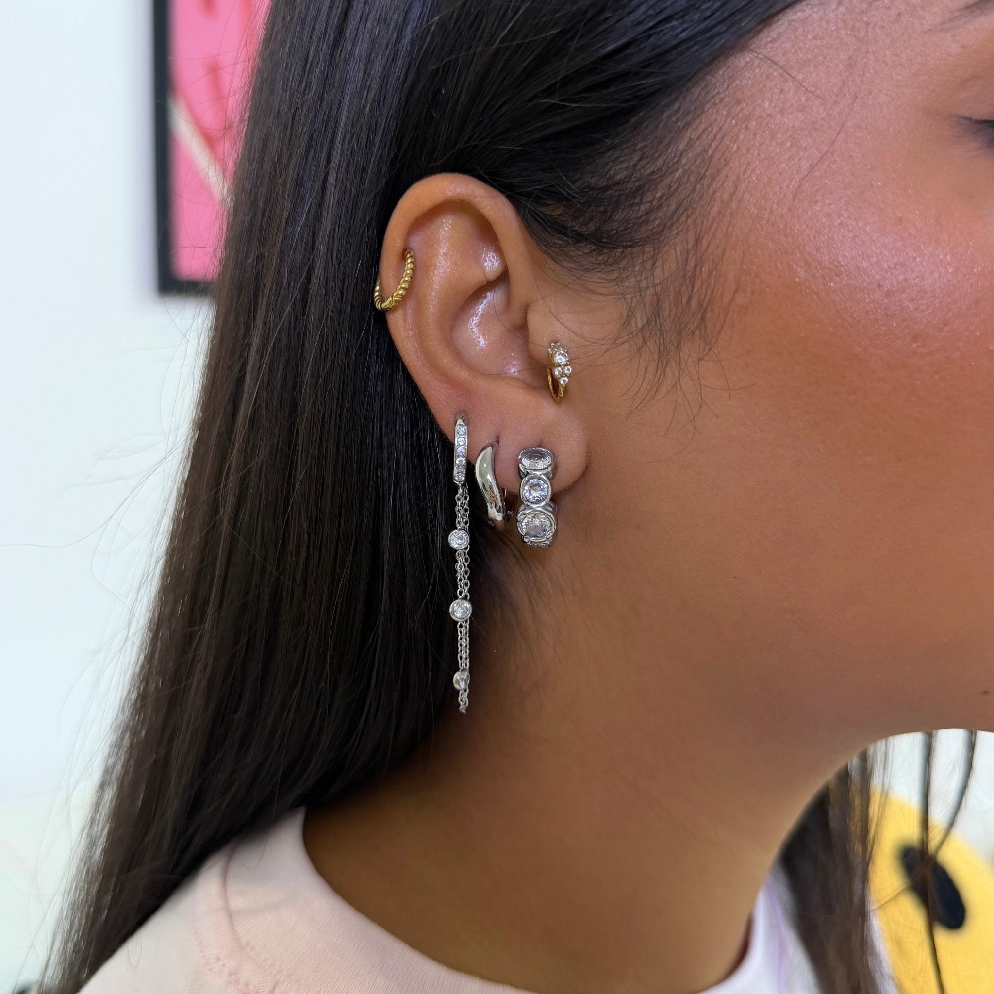 Lottie Silver Earrings - ILLUSIVE JEWELS