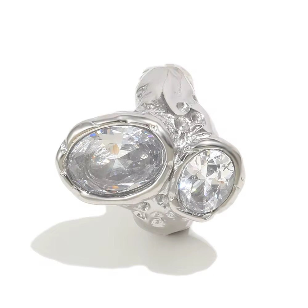 Lottie Silver Ring - ILLUSIVE JEWELS