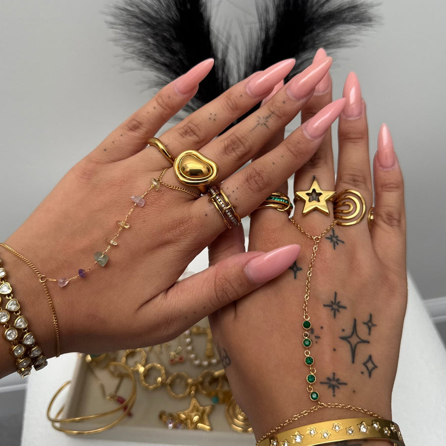 Luna Gold Ring