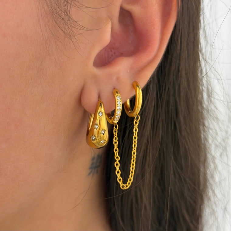 Huggie earrings