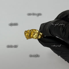 Marigold Chunky Ring — features