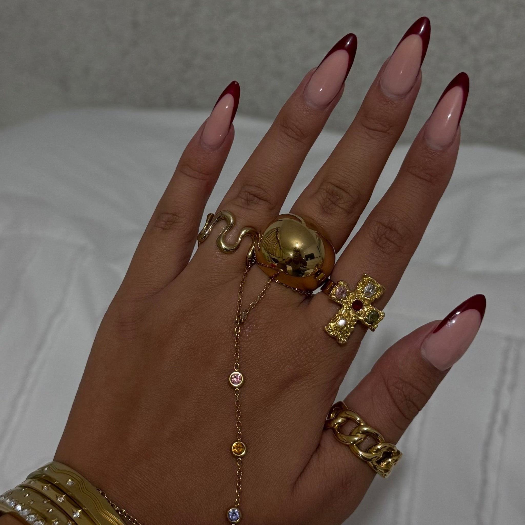 Maxie Gold Ring - ILLUSIVE JEWELS