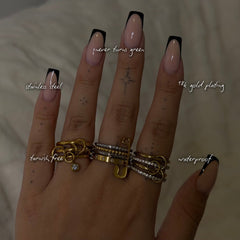 Mila Gold Stack It Ring — features