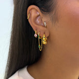 Mimi Pink Huggie Earrings - ILLUSIVE JEWELS