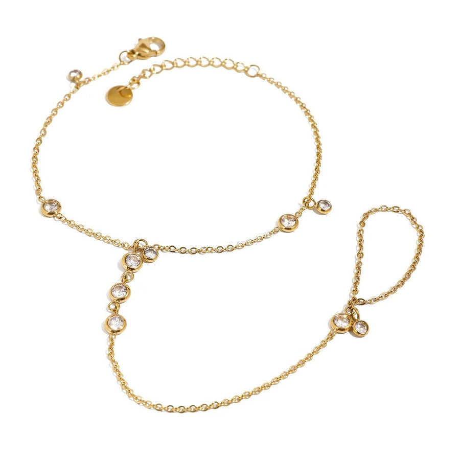 Nelly Gold Hand Chain