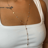 Nova Dangling Gemstone Necklace - ILLUSIVE JEWELS