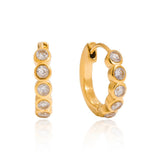 Nova Gold Hoop Earrings - ILLUSIVE JEWELS