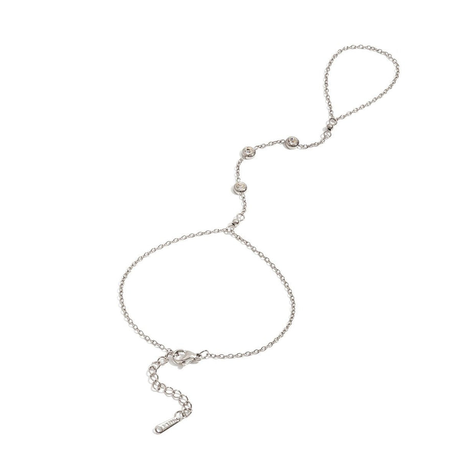 Nova Silver Hand Chain