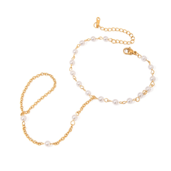 Pearl Hand Chain - ILLUSIVE JEWELS USA