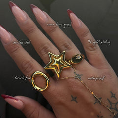 Pia Gold Ring — features