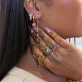 Pink Ivy Ring - ILLUSIVE JEWELS