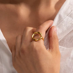 Reese Gold Ring - ILLUSIVE JEWELS USA