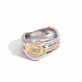 Renee Mixed Metal Ring - ILLUSIVE JEWELS