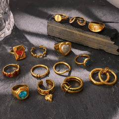 Romy Gold Ring - ILLUSIVE JEWELS USA