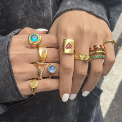 Romy Gold Ring - ILLUSIVE JEWELS USA