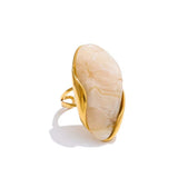 Selenite Ring - ILLUSIVE JEWELS