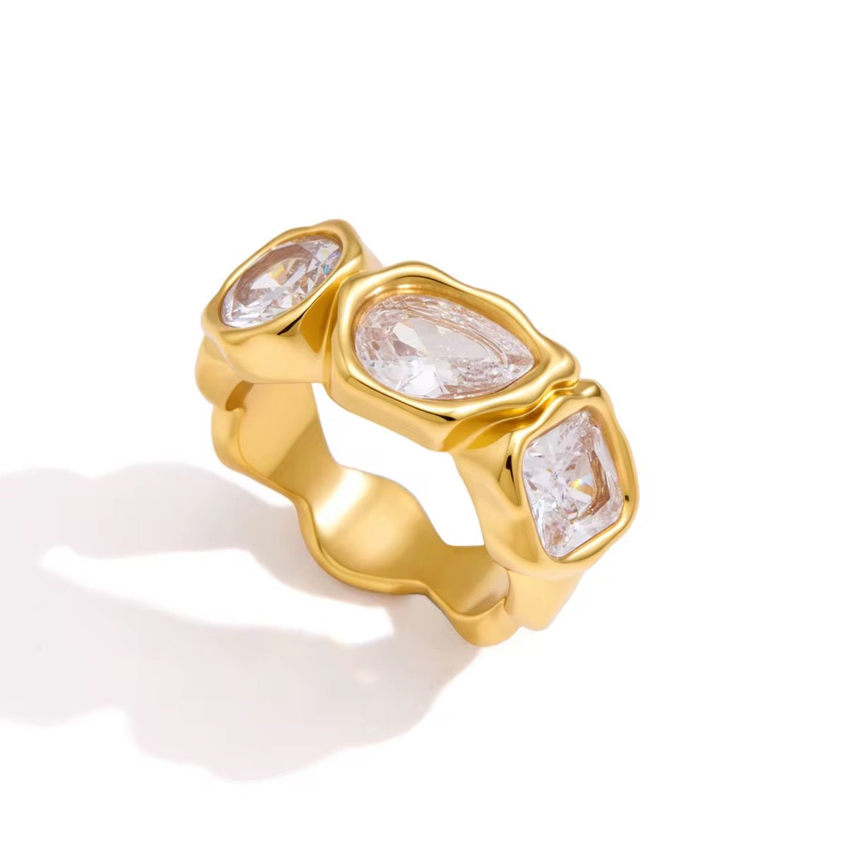 Sienna Gold Ring - ILLUSIVE JEWELS