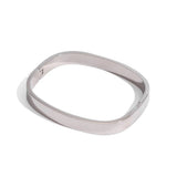 Silver Minimalist Bangle - ILLUSIVE JEWELS