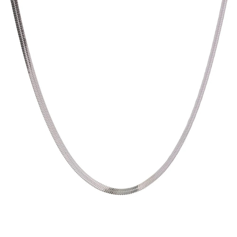 Silver Snake Chain - ILLUSIVE JEWELS