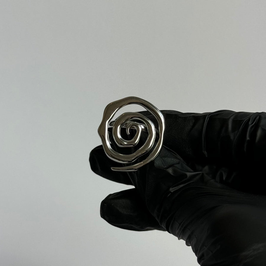 Silver Spiral Ring - ILLUSIVE JEWELS USA