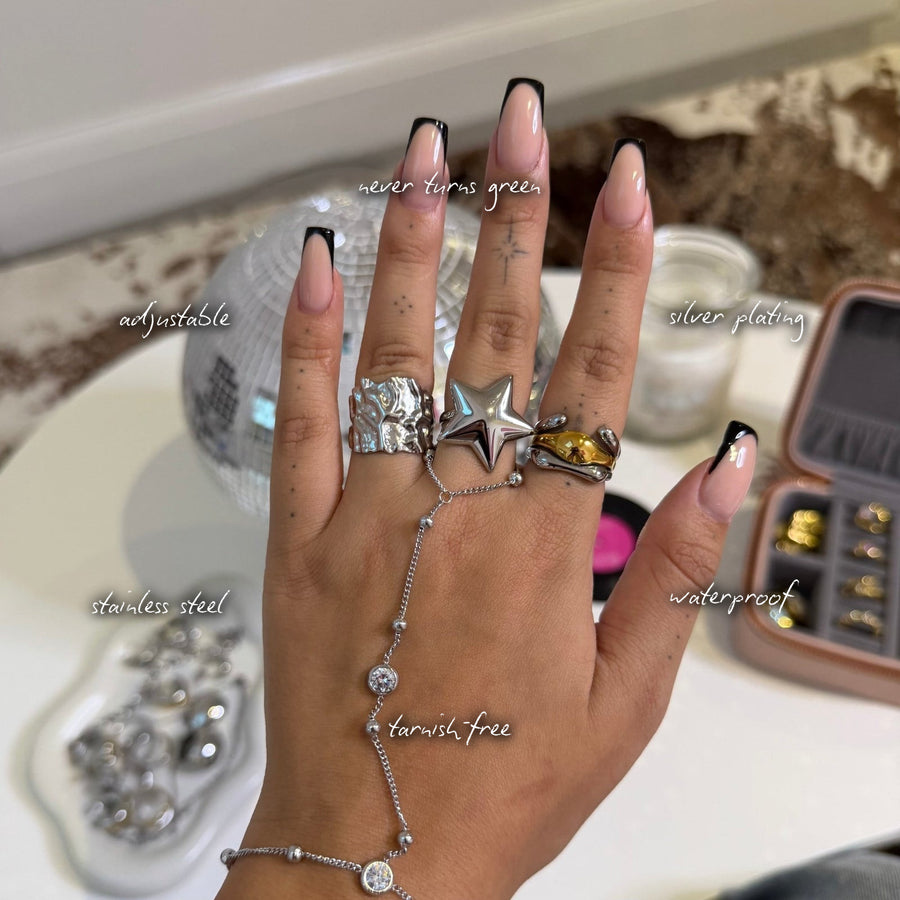 Silver Star Ring — features