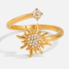 Skyla Sun Ring - ILLUSIVE JEWELS USA