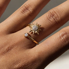 Skyla Sun Ring - ILLUSIVE JEWELS USA