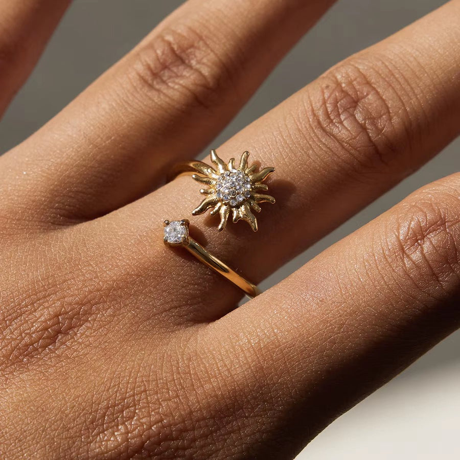 Skyla Sun Ring - ILLUSIVE JEWELS USA