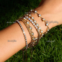 Star Tennis Bracelet — features