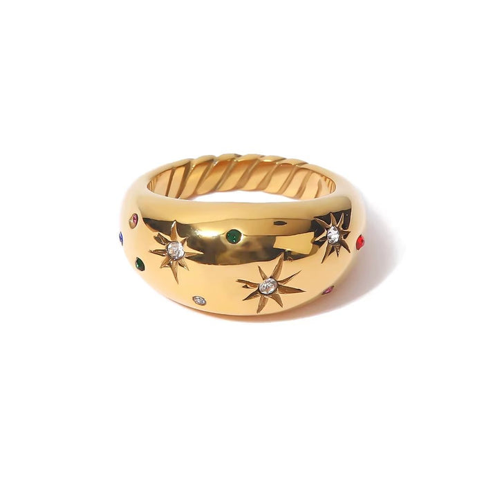 Starburst Rope Ring