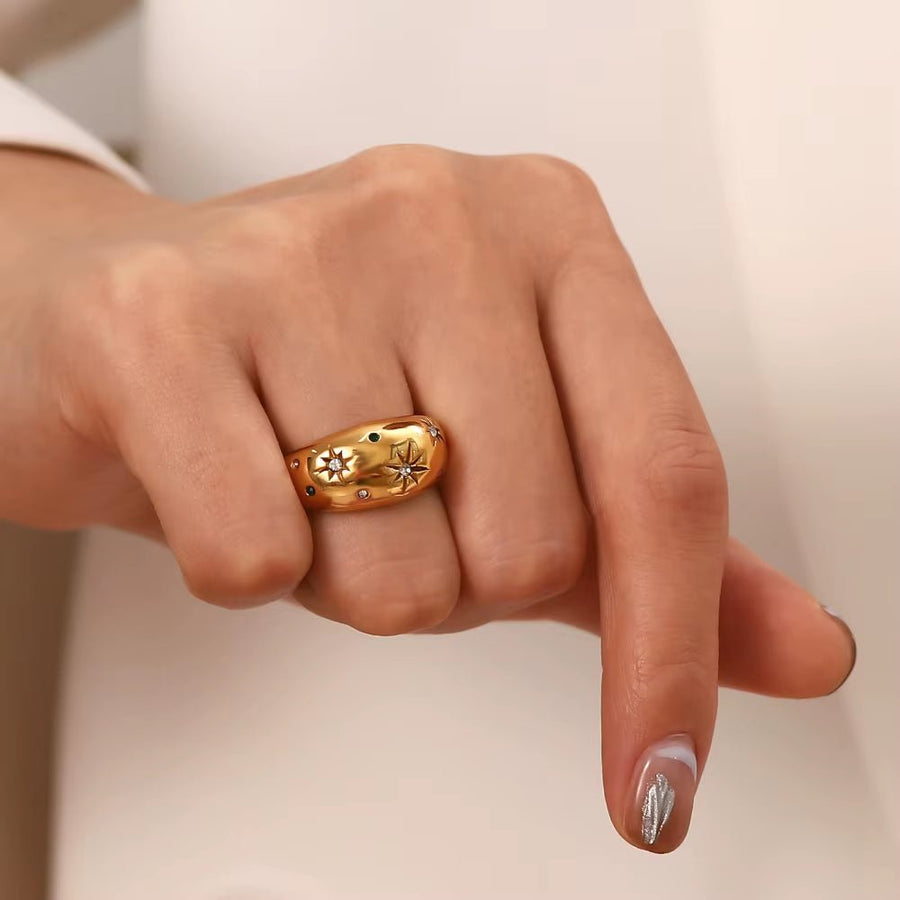 Starburst Rope Ring