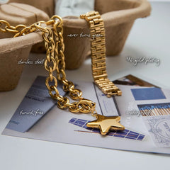 Stargirl Chunky Necklace — features