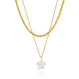 Starlight Layered Gold Necklace - ILLUSIVE JEWELS