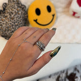 Storm Silver Stack It Ring - ILLUSIVE JEWELS
