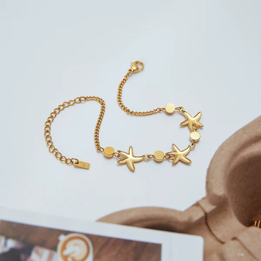 Summer Starfish Bracelet - ILLUSIVE JEWELS USA
