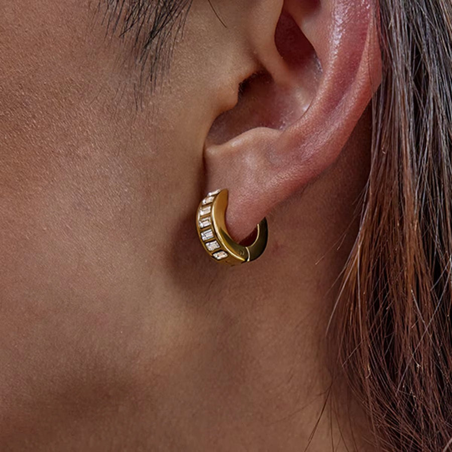 Sutton Baguette Hoops