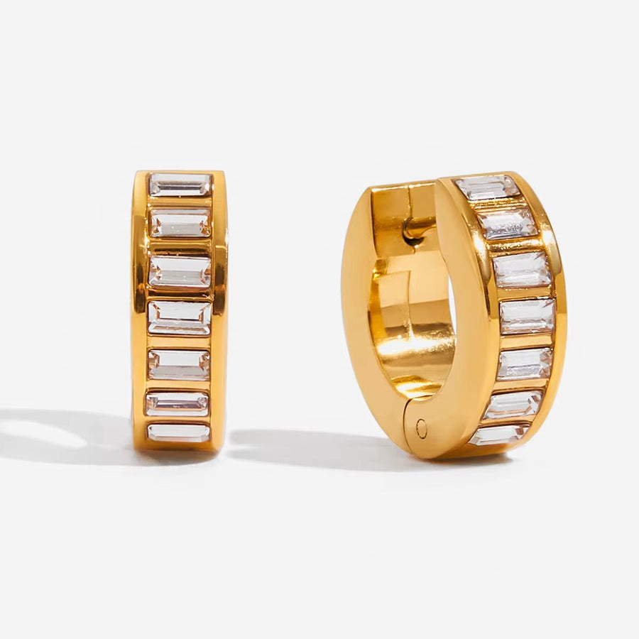 Sutton Baguette Hoops