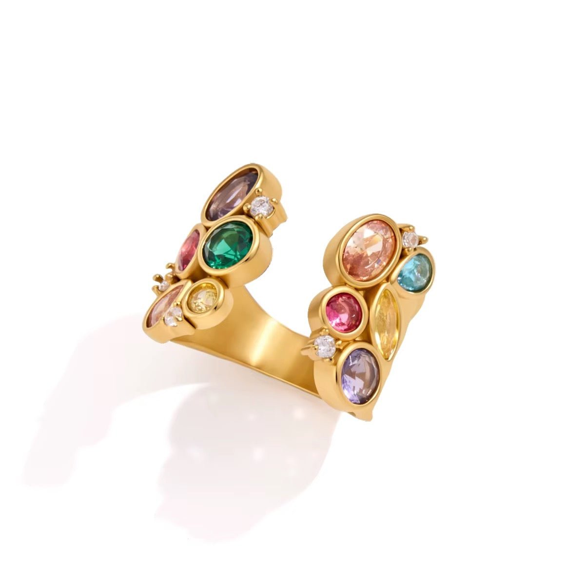 Tabby Gold Ring - ILLUSIVE JEWELS