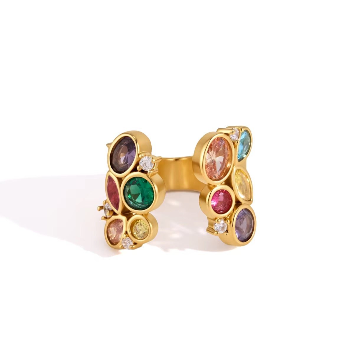 Tabby Gold Ring - ILLUSIVE JEWELS