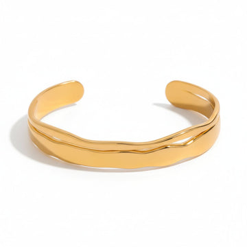 Talulah Gold Cuff Bracelet