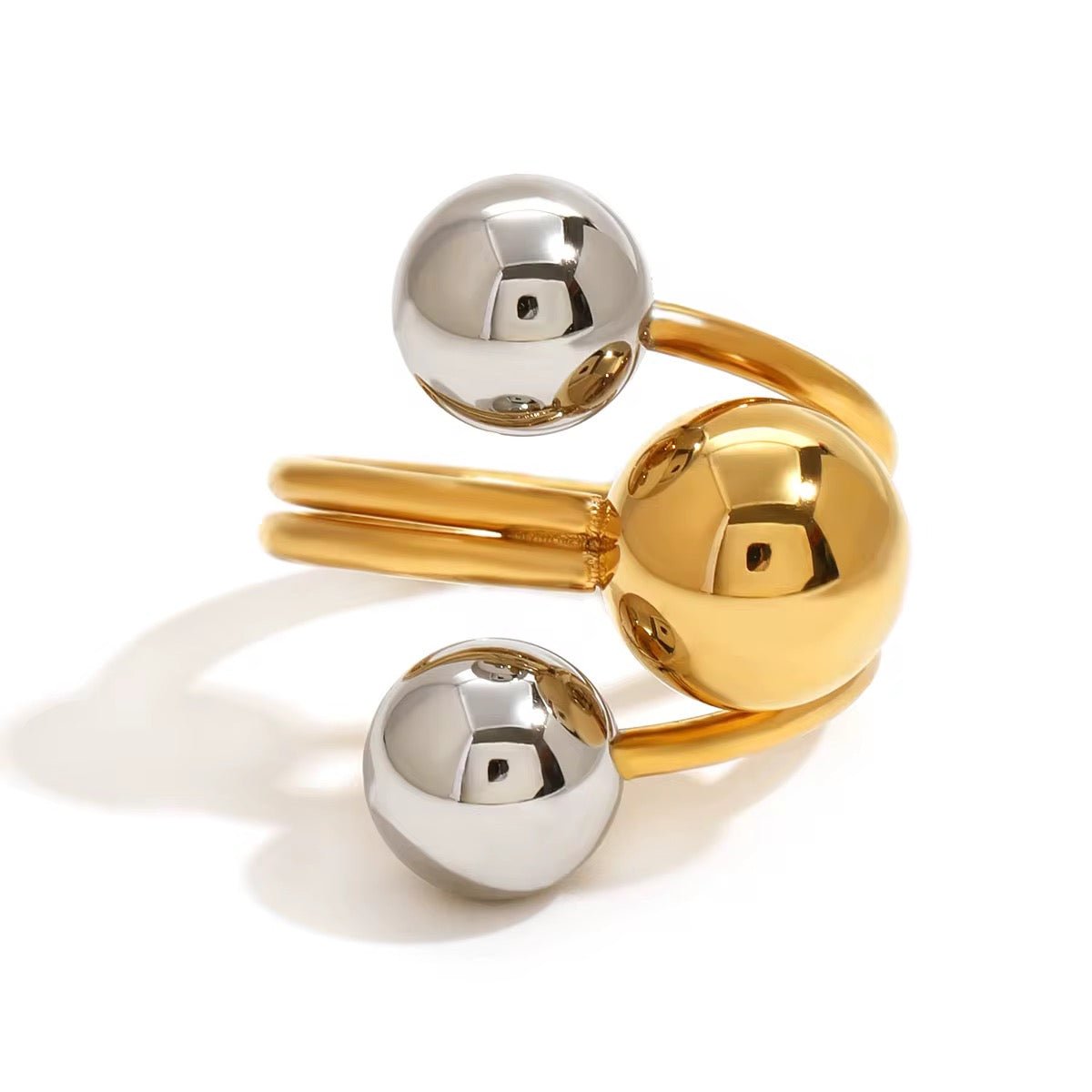 Titan Mixed Metal Ring - ILLUSIVE JEWELS