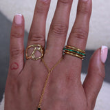 Trixie Gold Ring - ILLUSIVE JEWELS